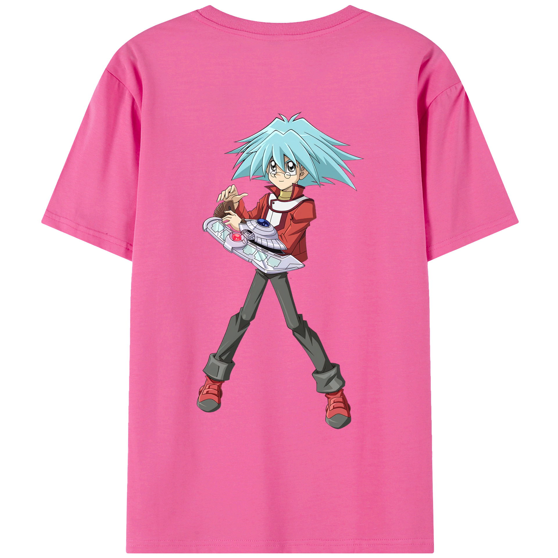（画像用） 遊☆戯☆王 Yu-Gi-Oh! レディース半袖Tシャツ(バックプリント)